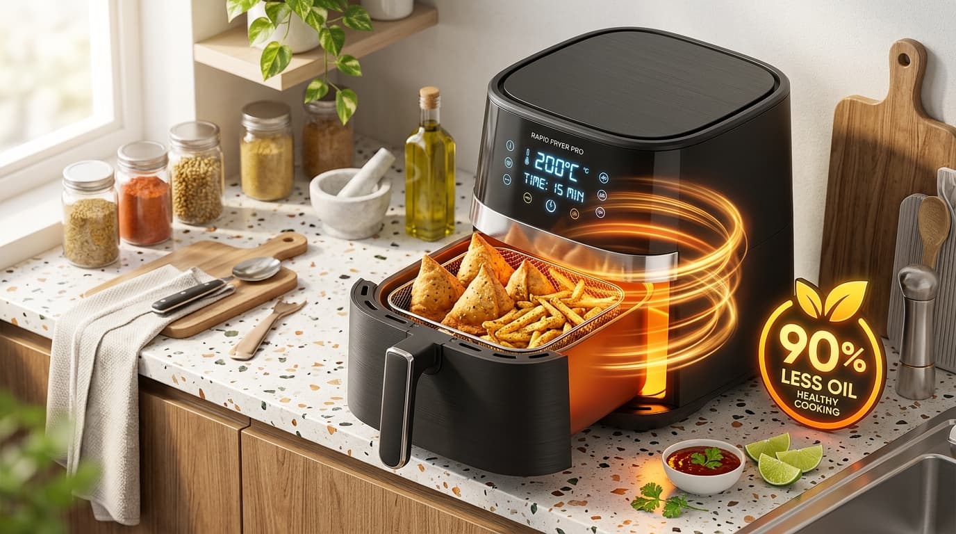 Best Air Fryers in India (4L–6L): Rapid Air Tech & Real Drops